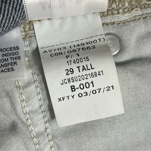 J. Crew Denim Slouchy Boyfriend Jeans Size 29 TALL - Picture 12 of 12